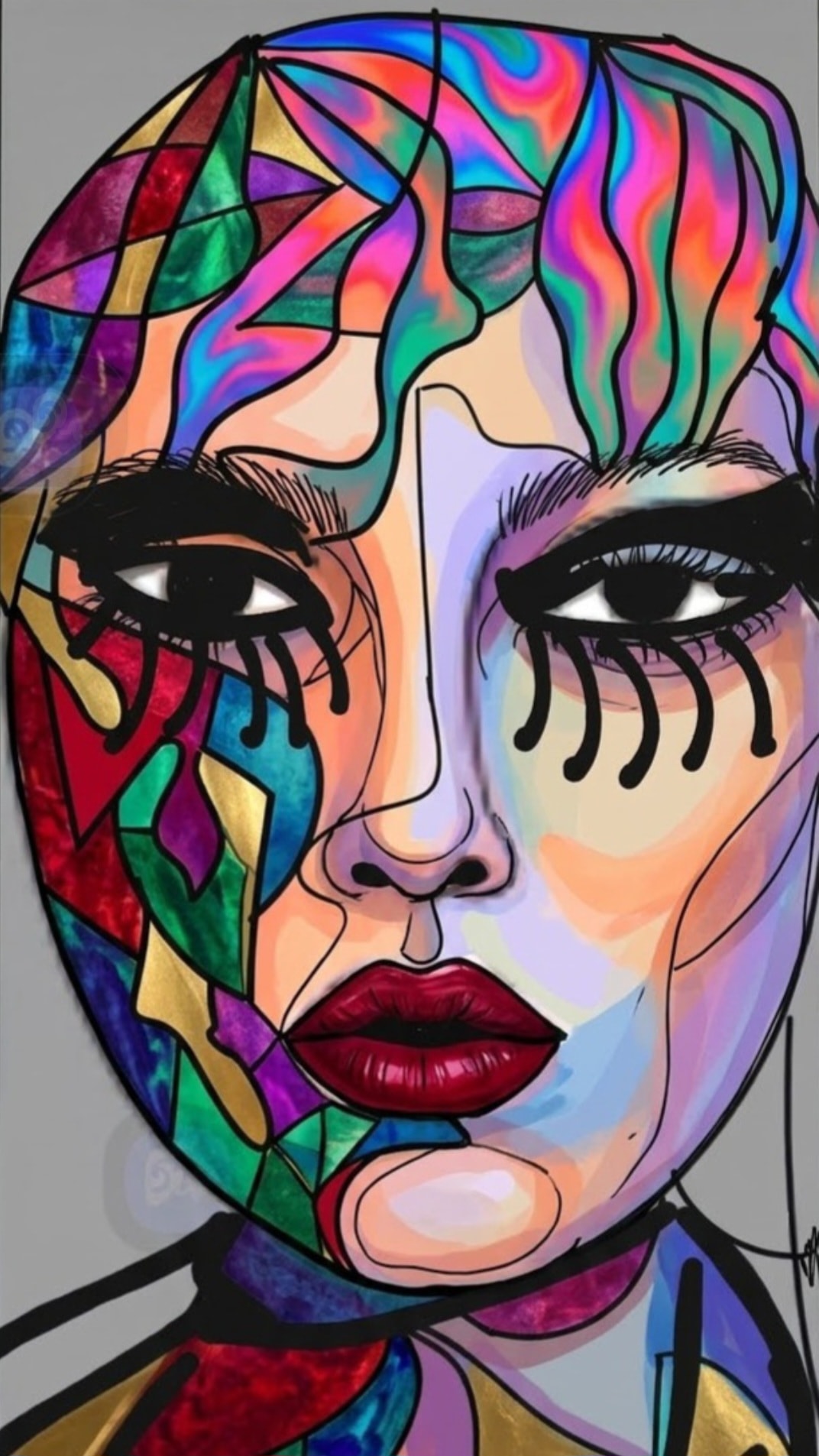 Sticker Les couleurs de la vie par ALAOUI youssef – OUBELLE