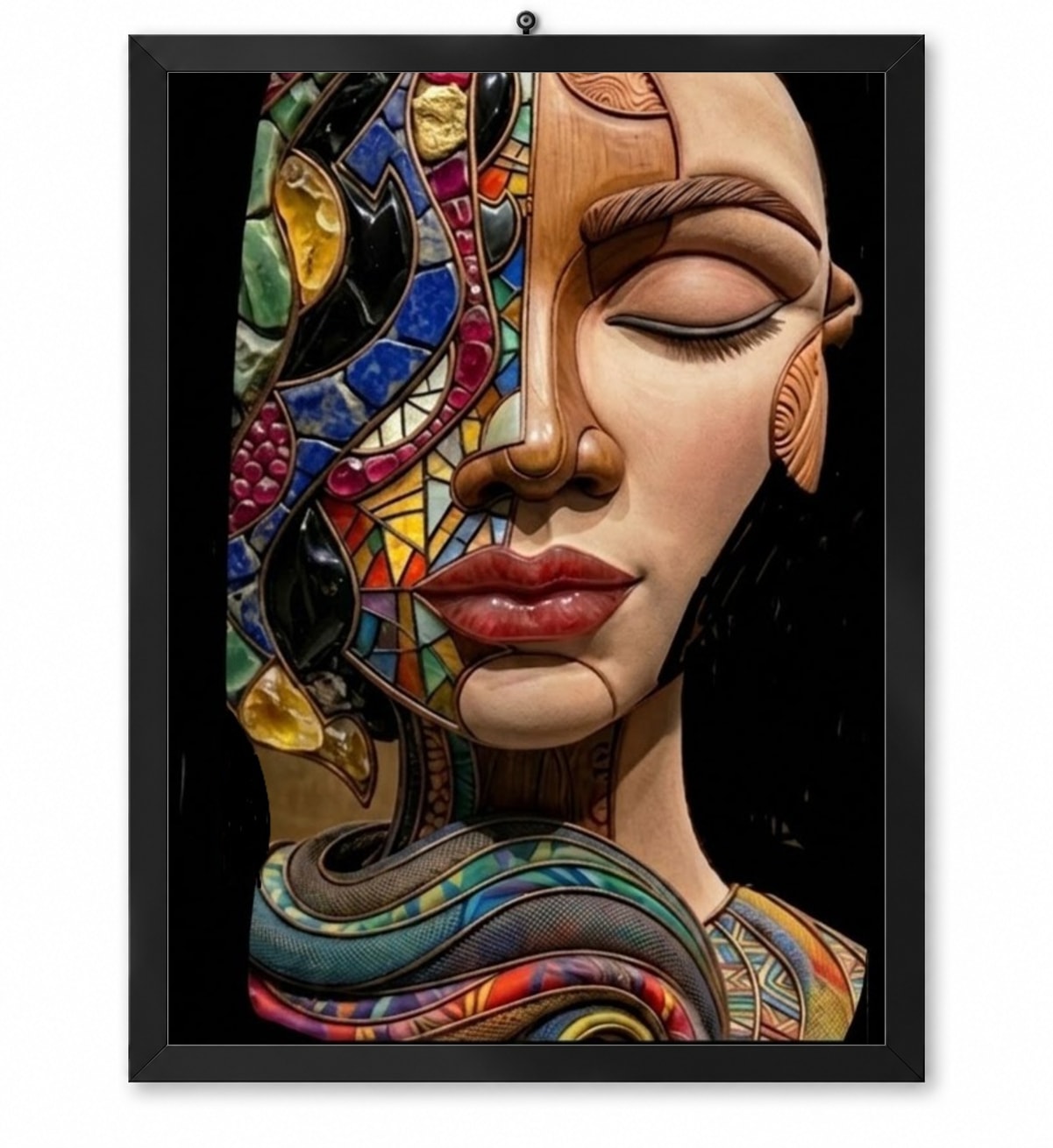 Affiche لن اعيش بدونك par ALAOUI youssef – OUBELLE
