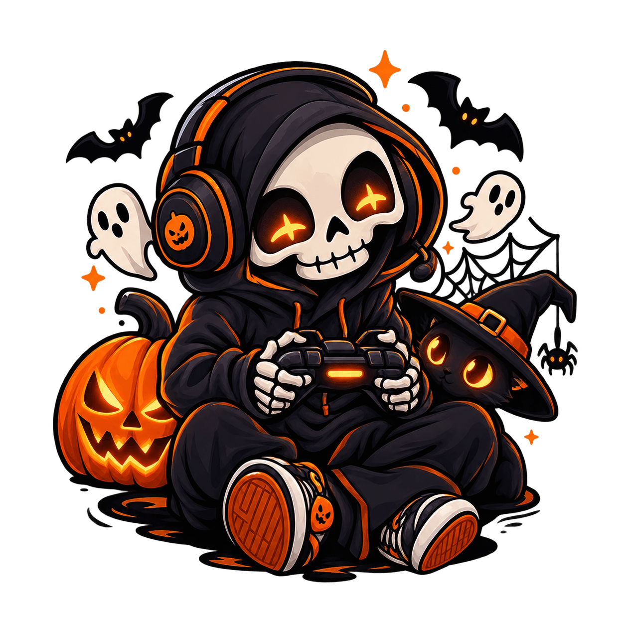 🎃🎮 Halloween Gamer – Spooky Gaming