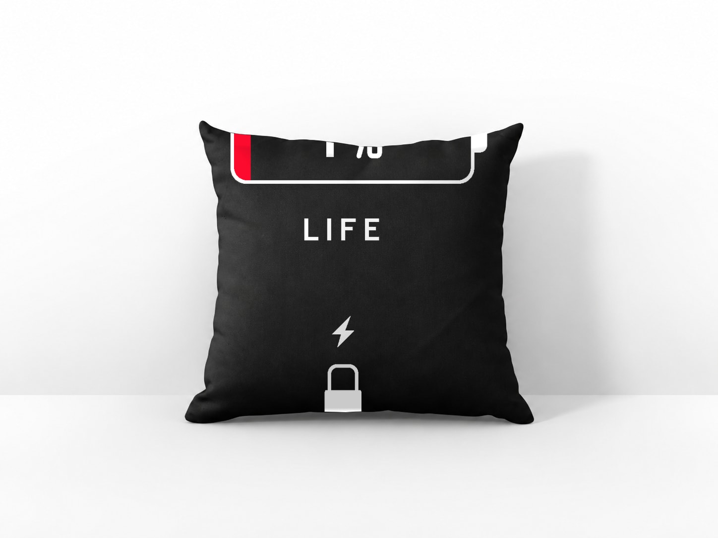 Coussin Bold Simplicity – Minimalist Modern Art Design par BLACKESSA – OUBELLE