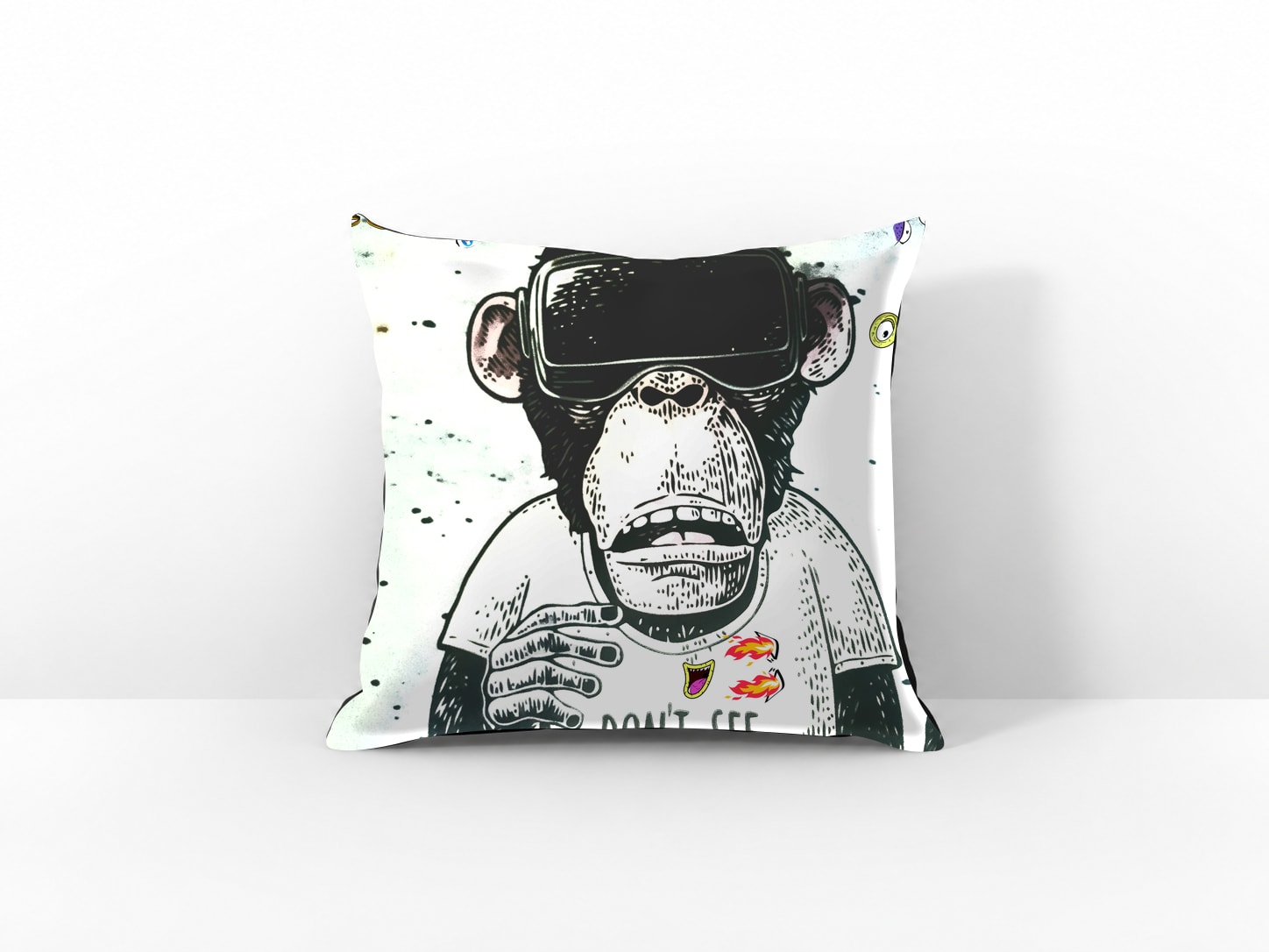 وسادة Chimpanzee Paradox من تصميم Red87 – OUBELLE