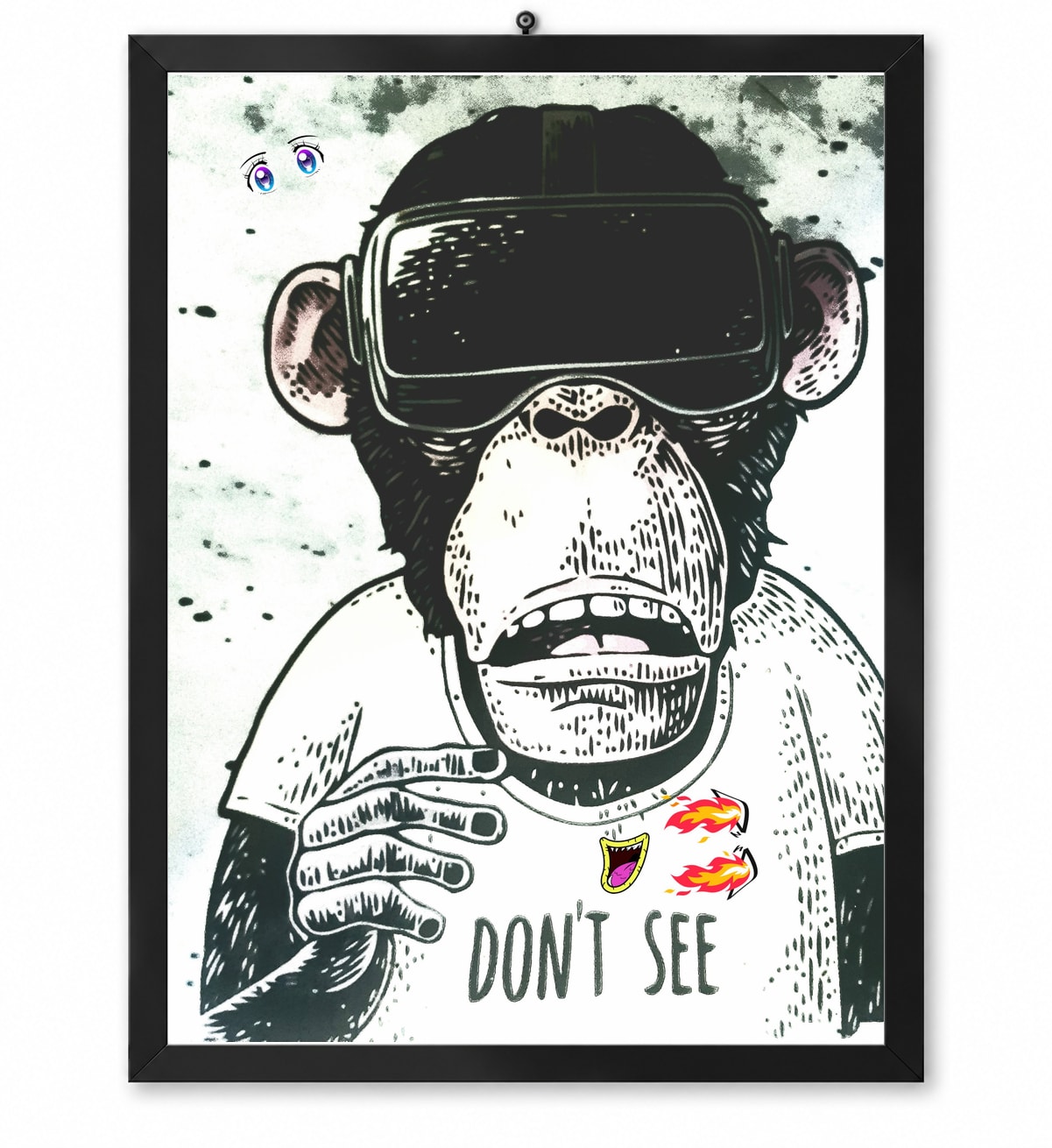 بوستر Chimpanzee Paradox من تصميم Red87 – OUBELLE