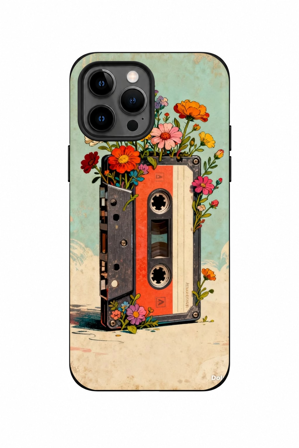 Coque de téléphone Retro Bloom Tape par oussamaBEL – OUBELLE