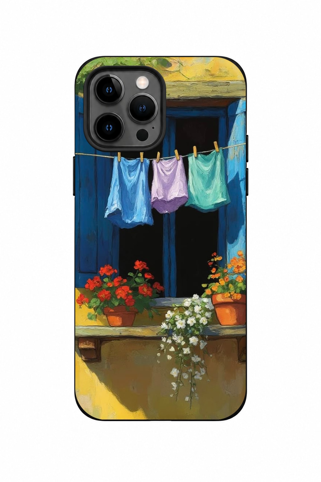 Coque de téléphone Blue Window Stories par oussamaBEL – OUBELLE