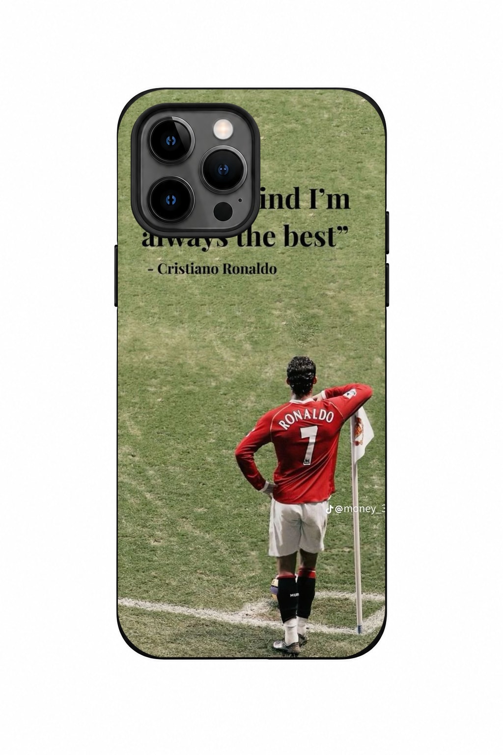 Coque de téléphone Cristiano Ronaldo – In My Mind I’m Always the Best par oussamaBEL – OUBELLE