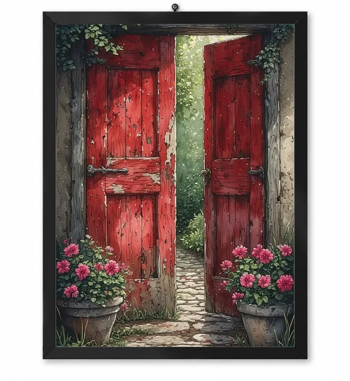 Whispers Behind the Red Door