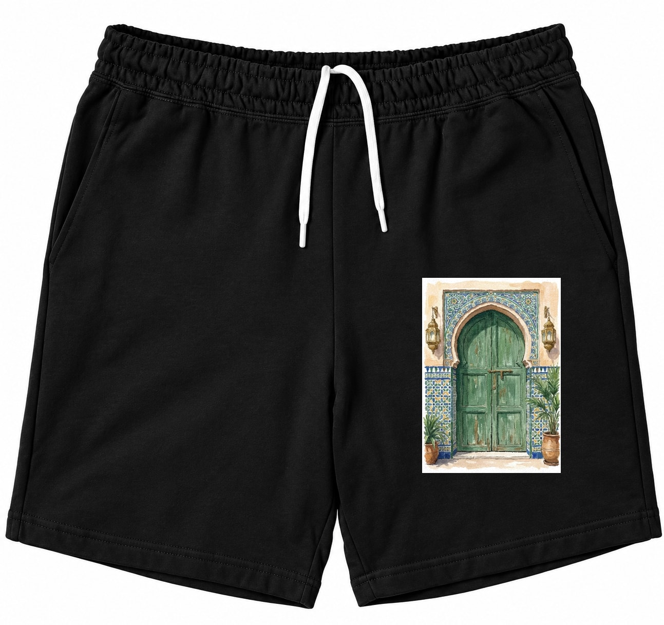 Moroccan Green Door