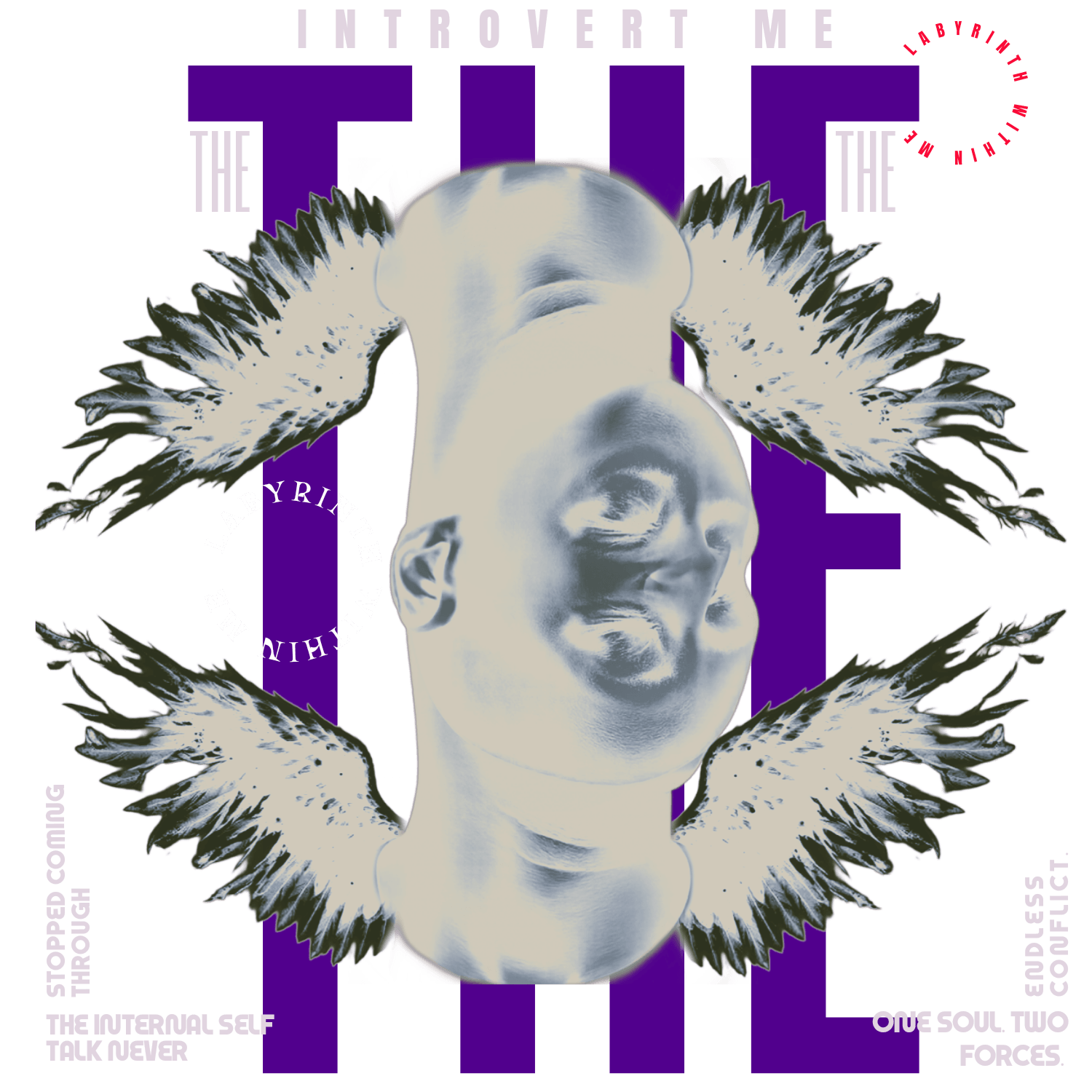 The Introvert Me T‑Shirt Design