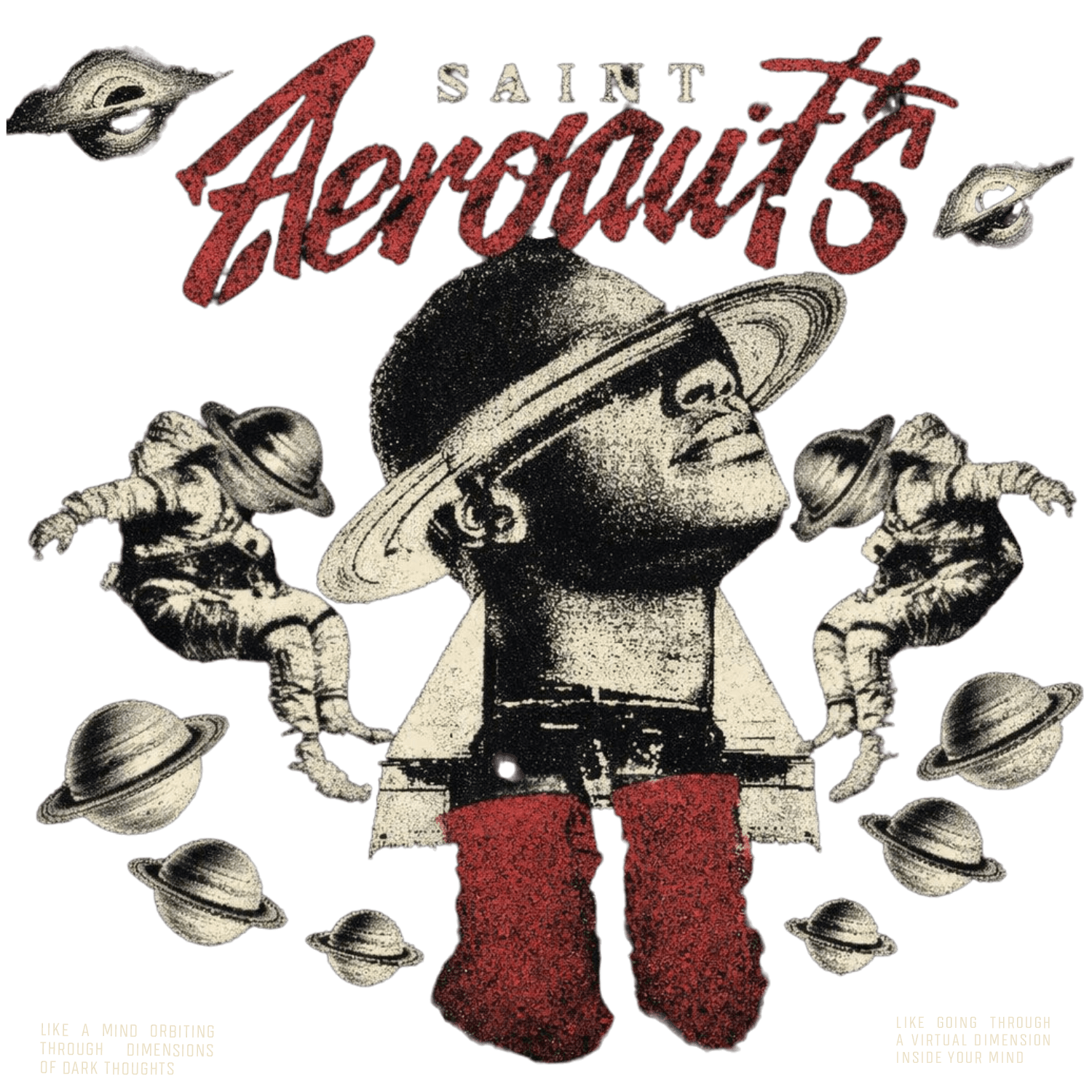 Saint Aeronaut T‑Shirt Design