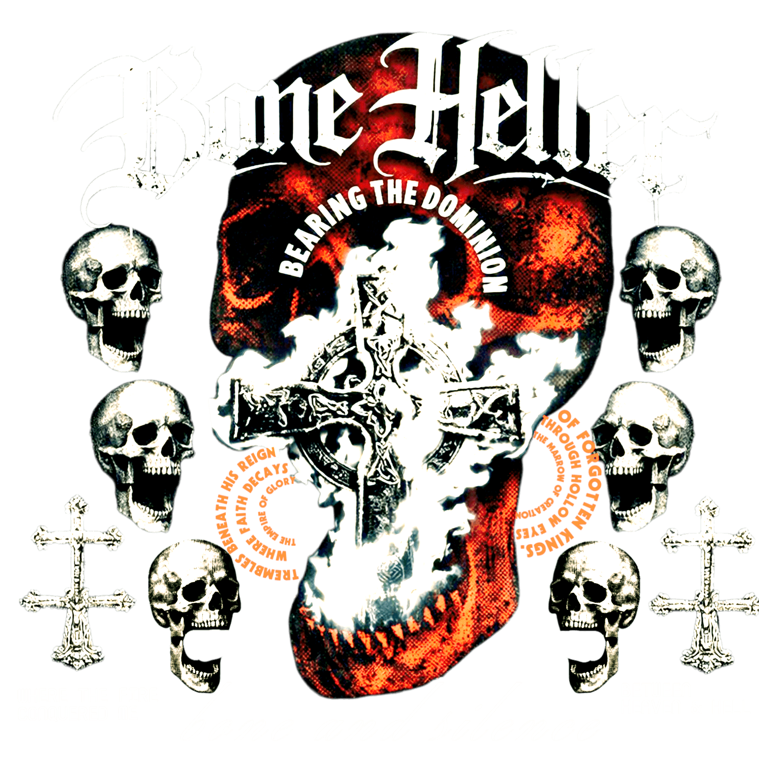 Bone Heller T‑Shirt Design