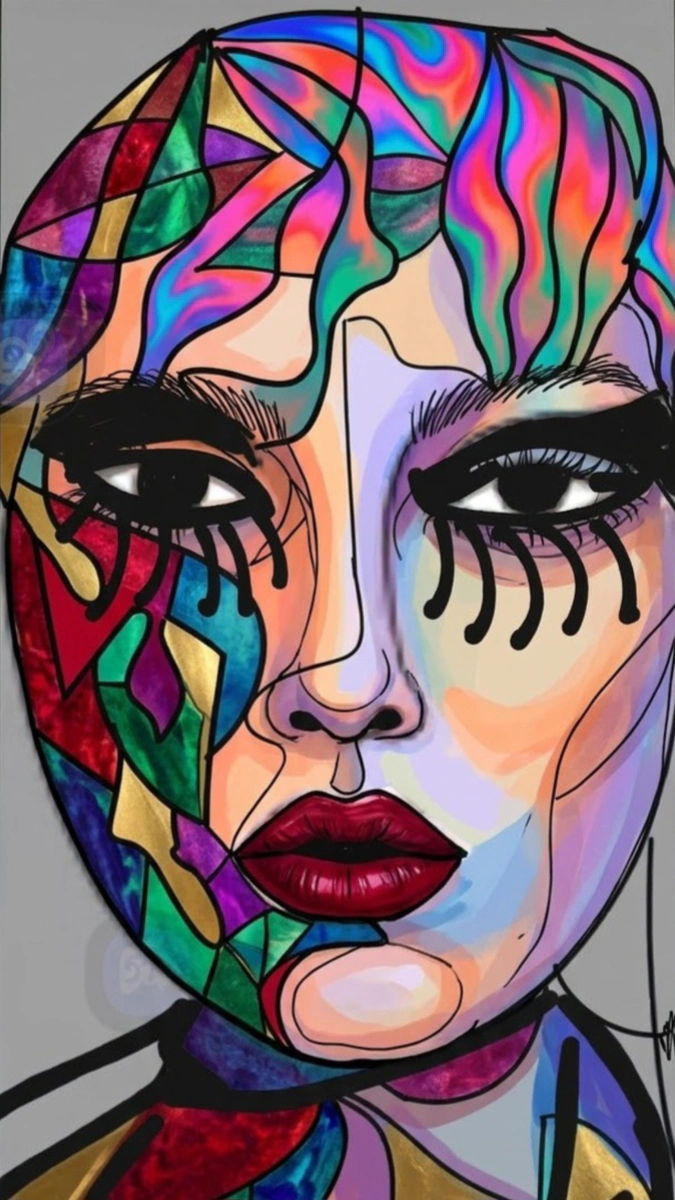 Sticker Les couleurs de la vie par ALAOUI youssef – OUBELLE