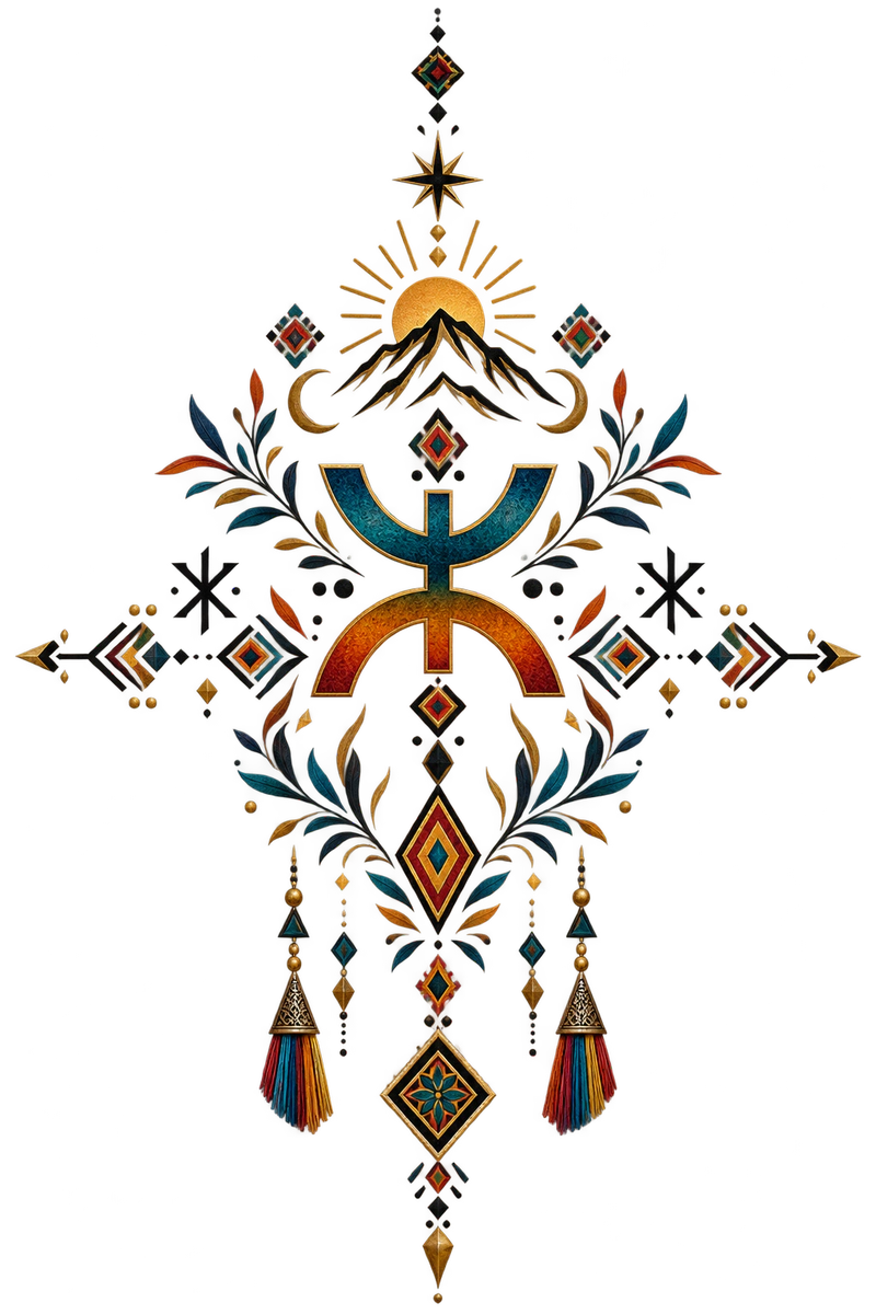 Sticker Amazigh par Tifa – OUBELLE