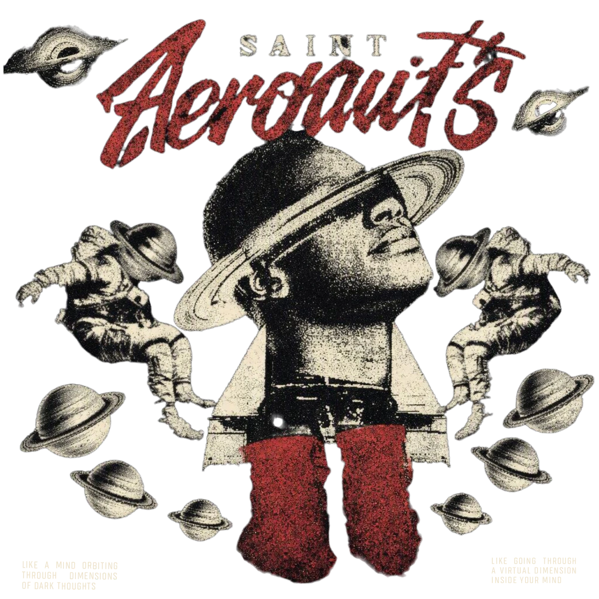 Saint Aeronaut T‑Shirt Design